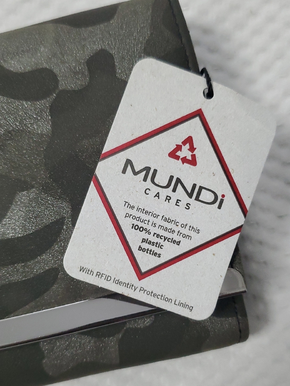 NWT Mundi Wallet - Green Camo